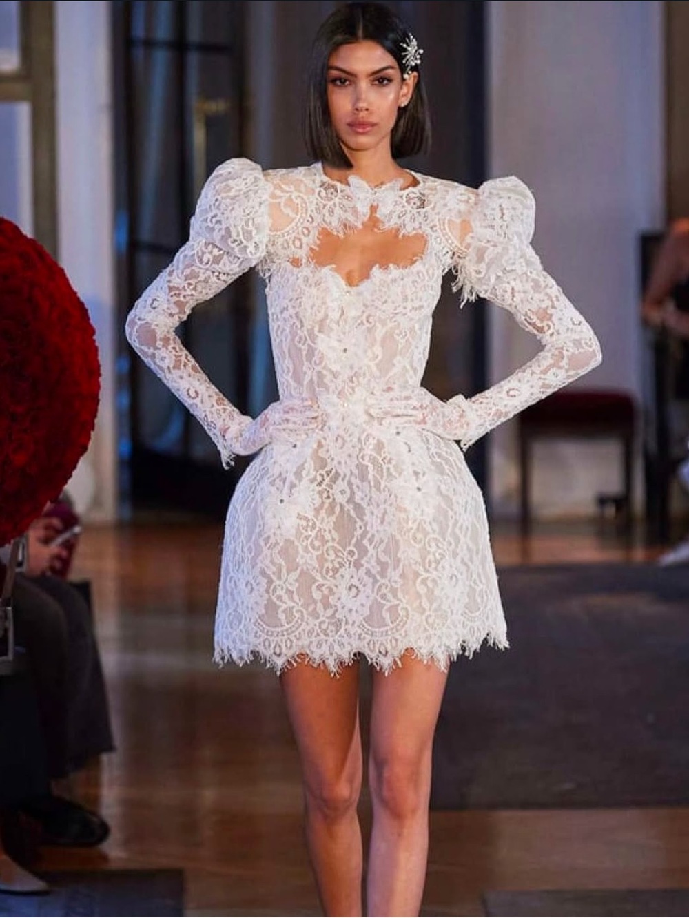 Bronx and Banco Colette Lace Dress and Bolero - Picture 5 of 16